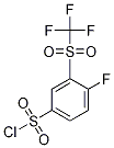 1027345-07-83-(三氟甲基磺酰基)-4-氟苯磺酰氯