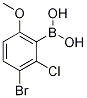 1309981-00-73-溴-2-氯-6-甲氧基苯硼酸