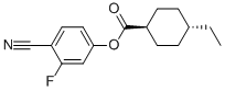 90525-56-7反式-4-乙基环己烷羧酸-4-氰基-3-氟苯酯