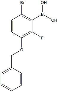 957035-10-83-苄氧基-6-溴-2-氟苯硼酸