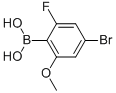 957035-32-44-溴-2-氟-6-甲氧基苯硼酸