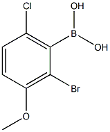 957062-90-72-溴-6-氯-3-甲氧基苯硼酸