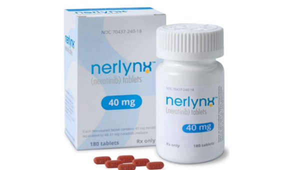 新的治疗乳腺癌的药物Nerlynx在美国提交补充申请，
